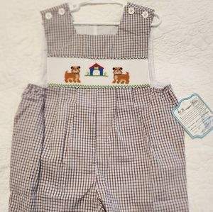 Boys smocked jumper